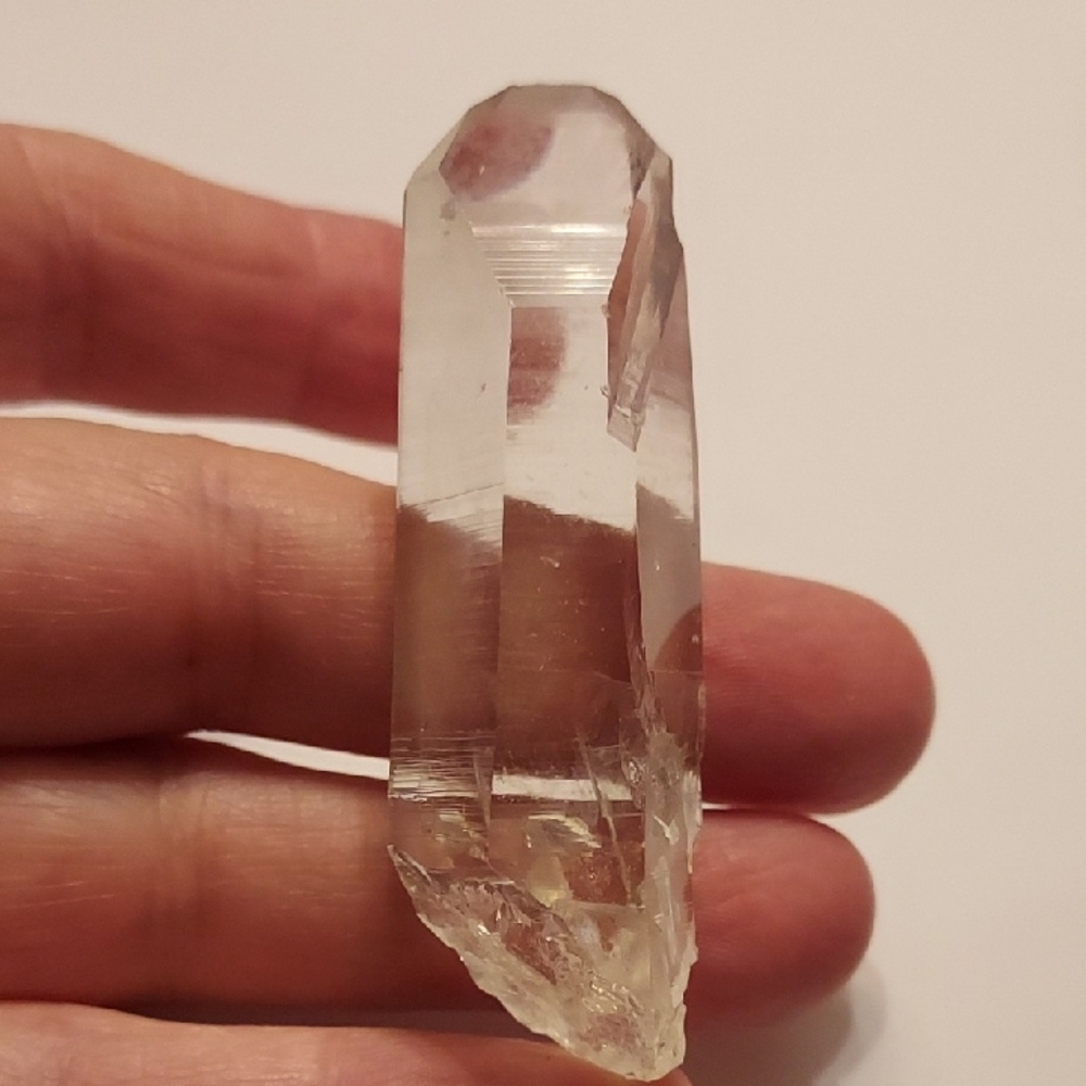 Elegant Clear Quartz Crystal Point